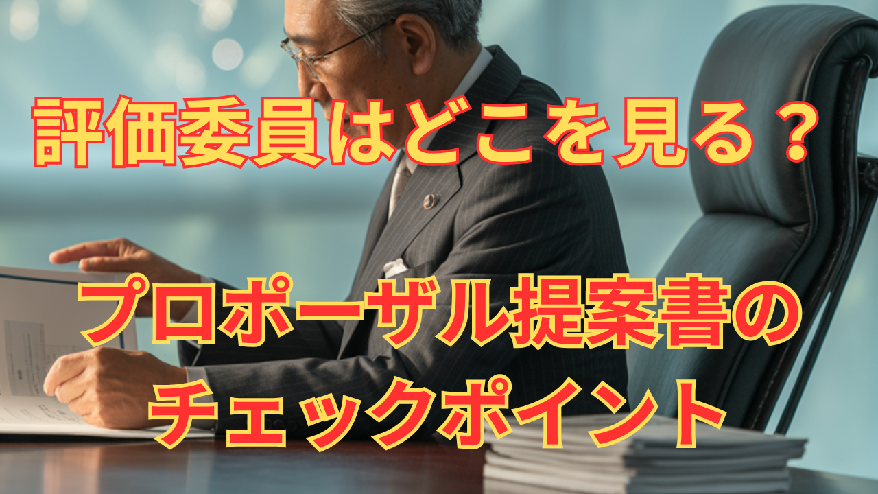 【学校用務】プロポーザル審査員の視点！評価される提案書と減点の理由